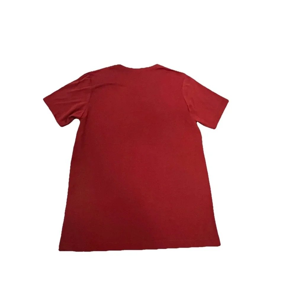 Red‎ Dirt Hat Co Aztec White Buffalo Graphic T-shirt Unisex Med Maroon Western